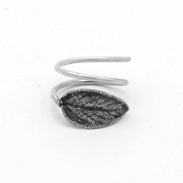 Anillo de plata Salvia
