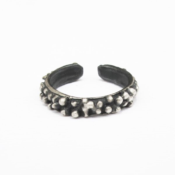 Anillo de plata Vesuvio
