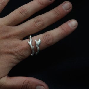 anello argento ossidati