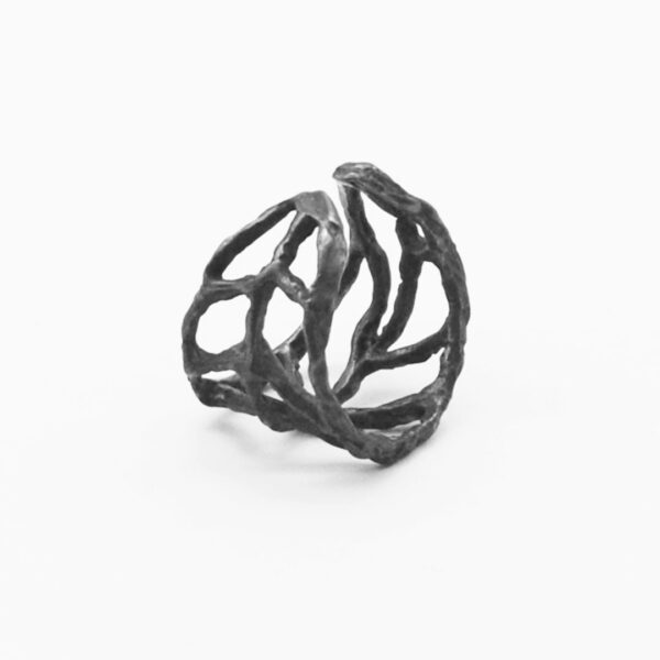 Anillo de plata Loquat