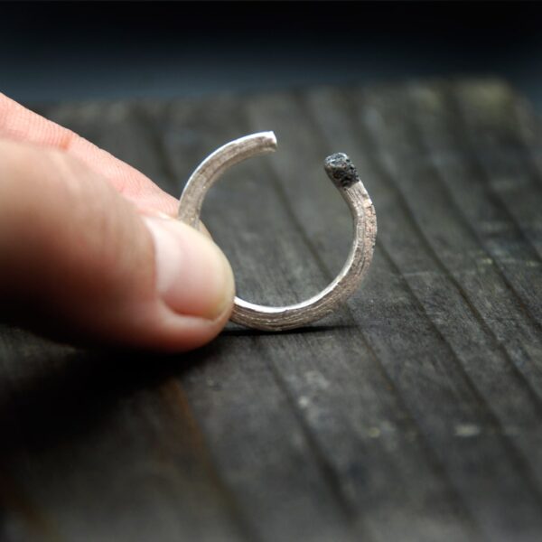 Anillo de plata Ignis
