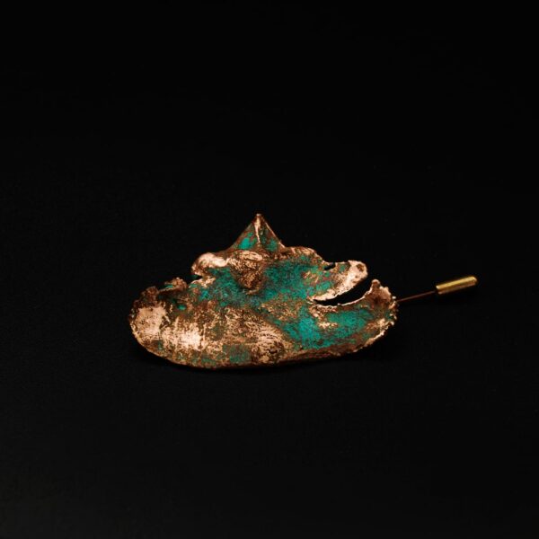 Broche de cobre Cedro
