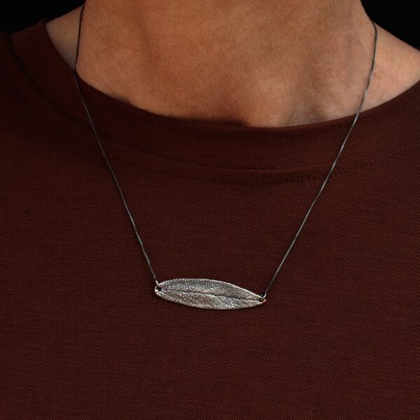 Collar de plata Salvia