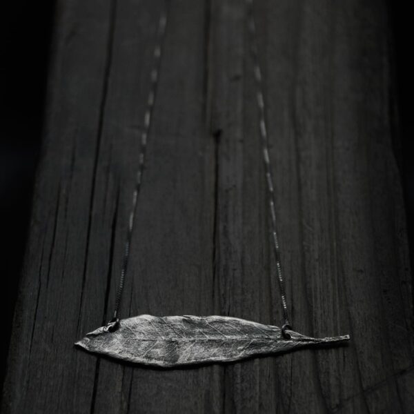 Collar de plata Arbequina