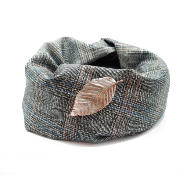 Bufanda con broche Melrose