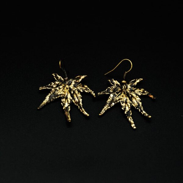 Pendientes de latón Acer