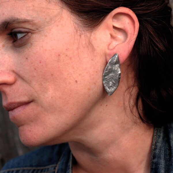 Pendientes de plata Arbequina